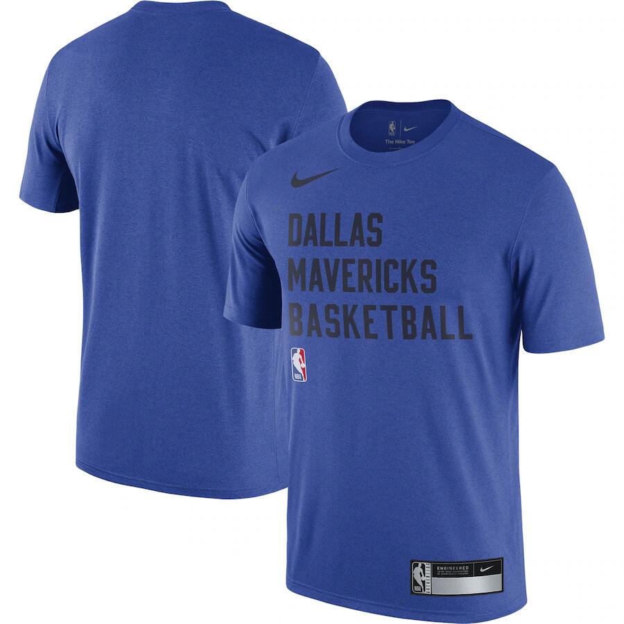 Men's Dallas Mavericks Blue 2023/24 Sideline Legend Performance Practice T-Shirt Men's Dallas Mavericks Blue 2023/24 Sideline Legend Performance Practice T-Shirt